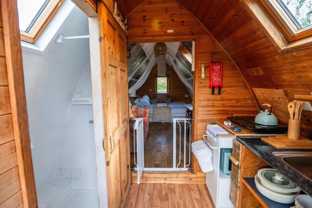 Robin Nest - Cosy Shepherd'S Hut Hideaway Callington Dış mekan fotoğraf