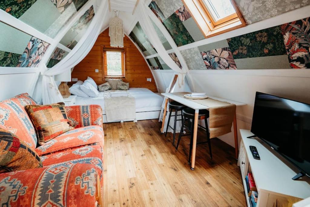 Robin Nest - Cosy Shepherd'S Hut Hideaway Callington Dış mekan fotoğraf