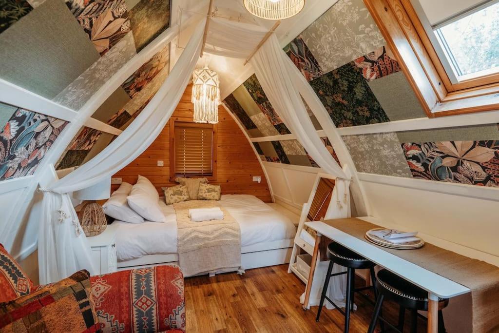 Robin Nest - Cosy Shepherd'S Hut Hideaway Callington Dış mekan fotoğraf